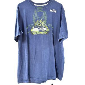 🍒 2/$20 🍒 Seahawks Nike Beast Mode Navy T-Shirt sz 2XL